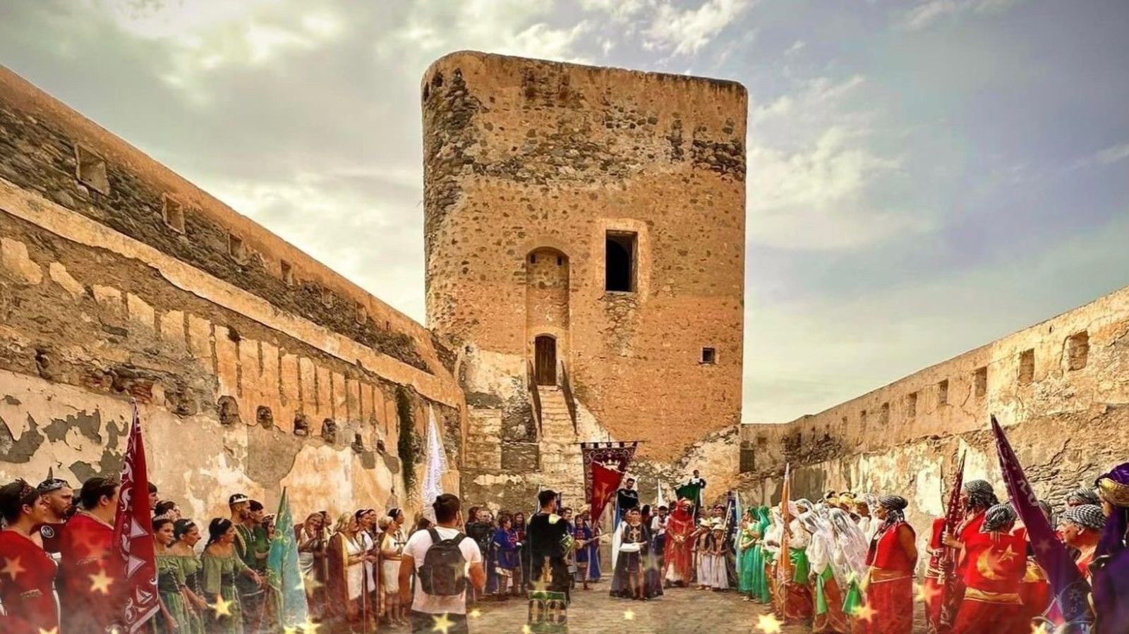 Primer acto cultural celebrado en el Castillo de La Rábita (Granada)