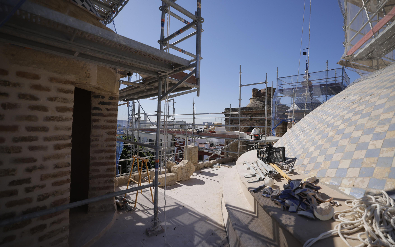 Las imágenes de la restauración de la Iglesia de la Anunciación