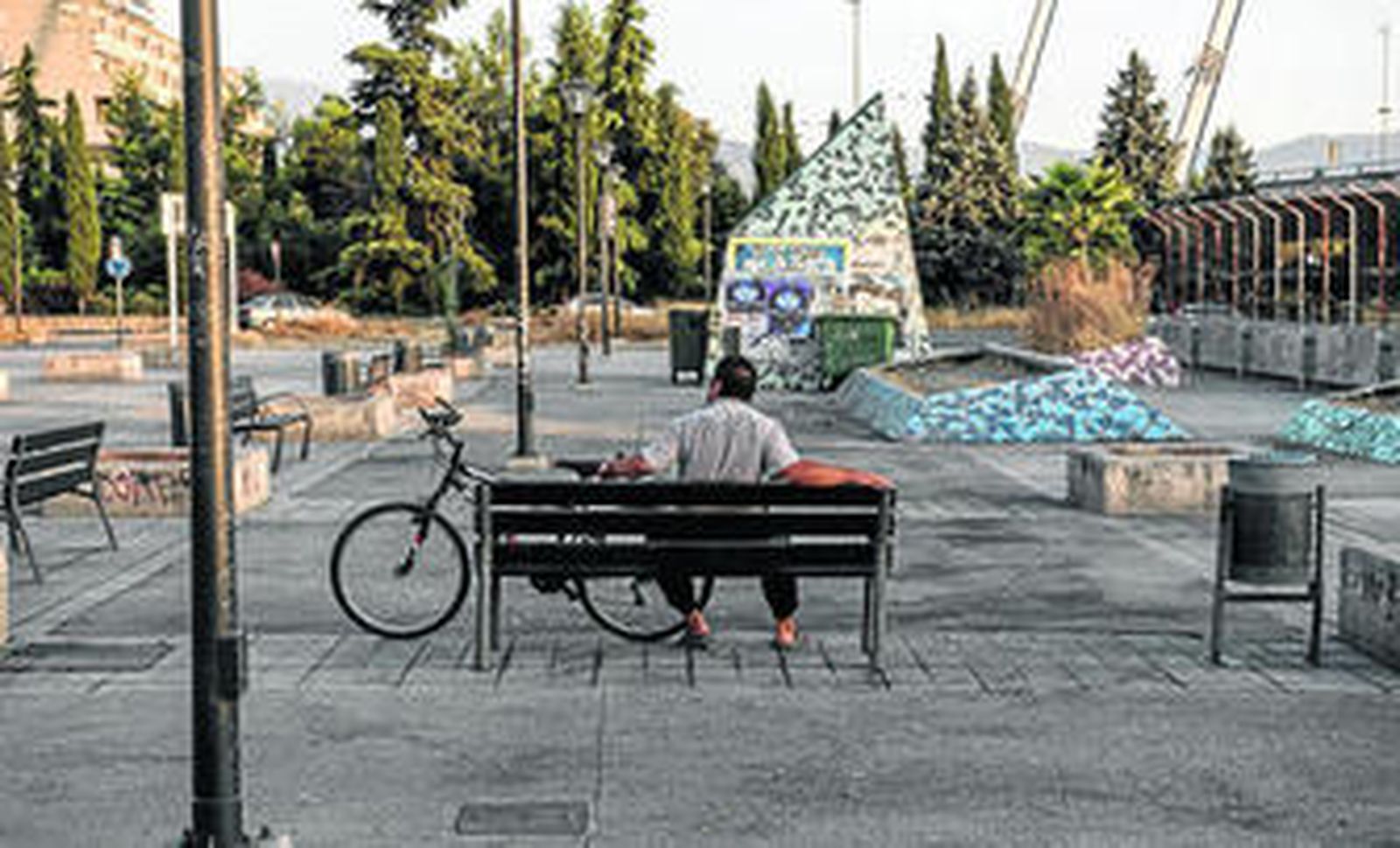 El botellódromo se cerró en Granada el pasado día 1 de septiembre.