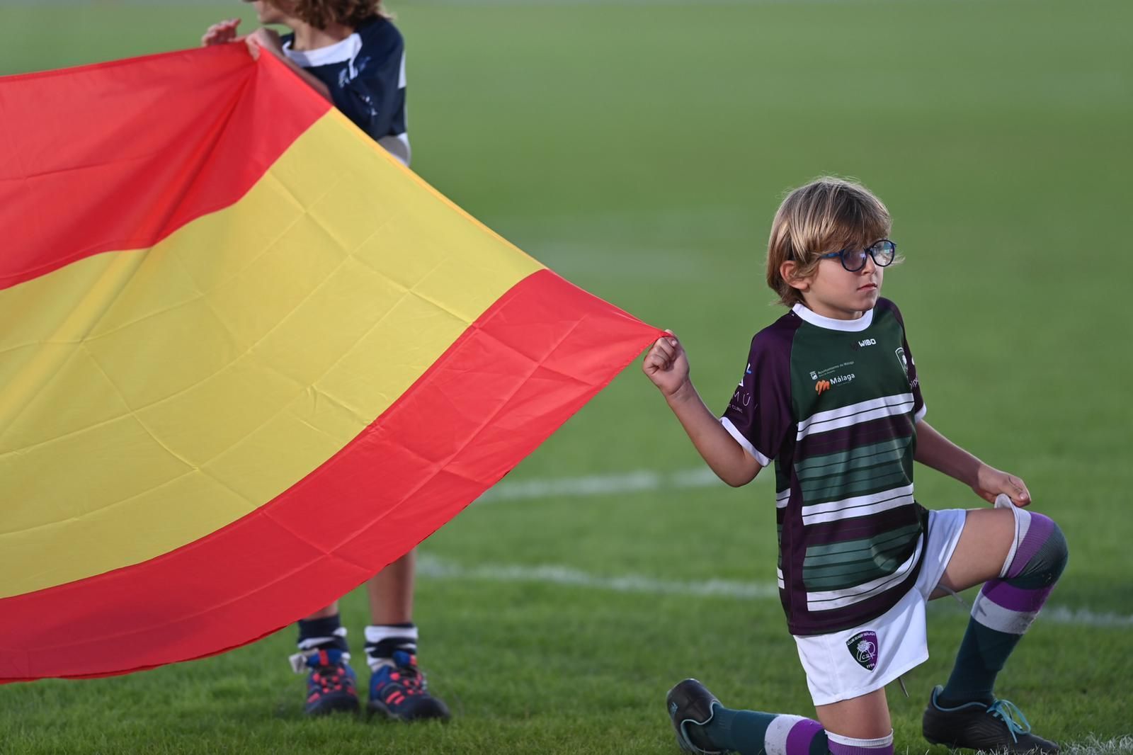 Las fotos del España-Tonga de rugby en Málaga