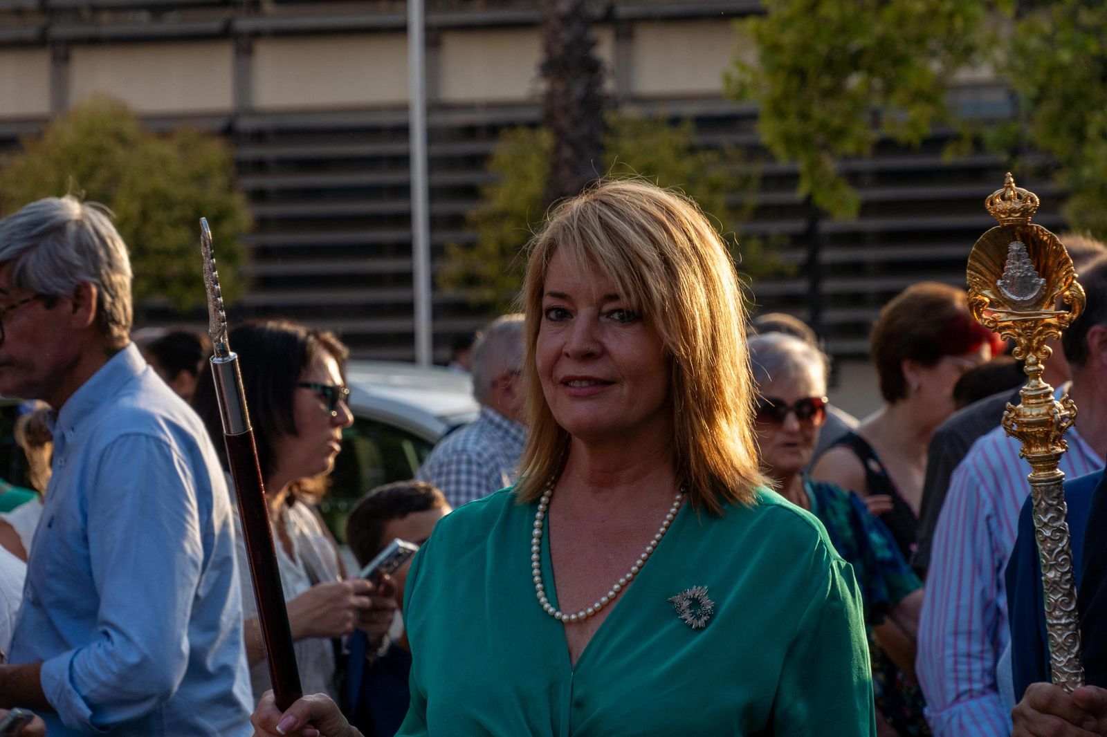 Imágenes del Rosario Jubilar rociero celebrado por las 25 hermandades filiales de la Matriz de Almonte en La Merced