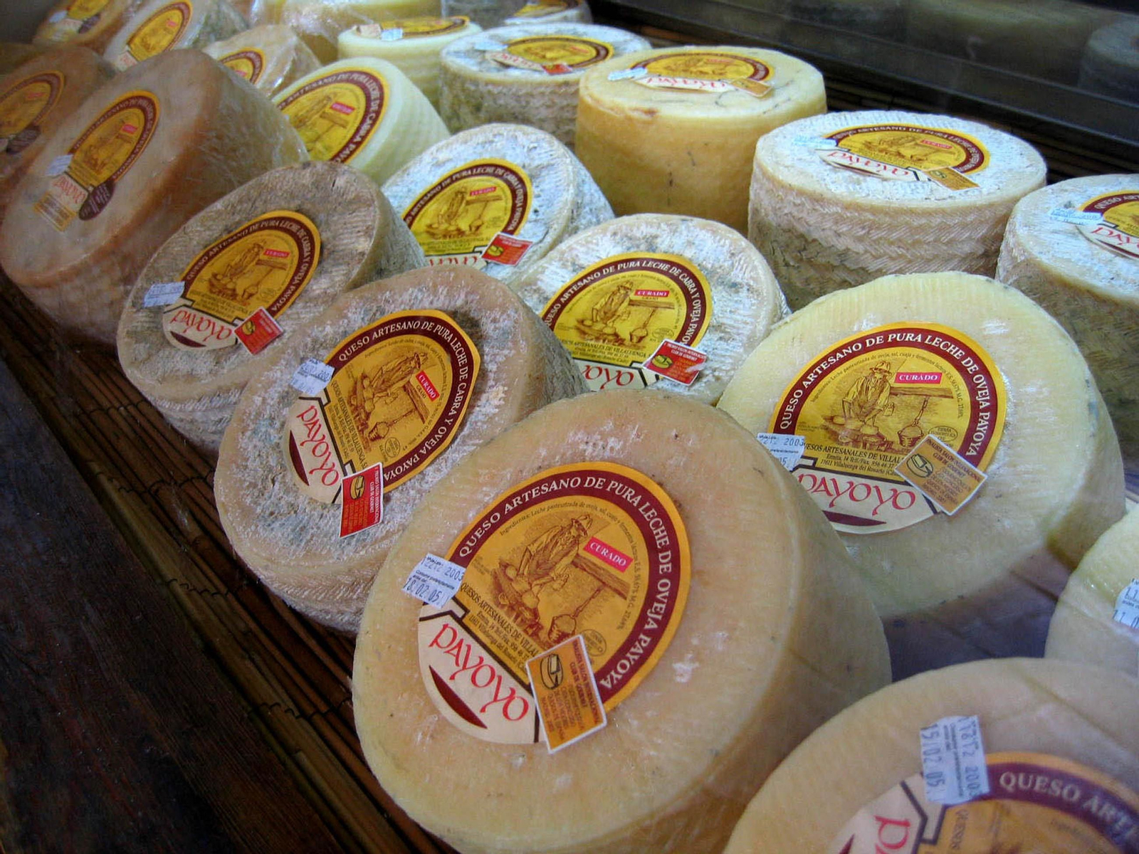 Quesos de Payoyo.