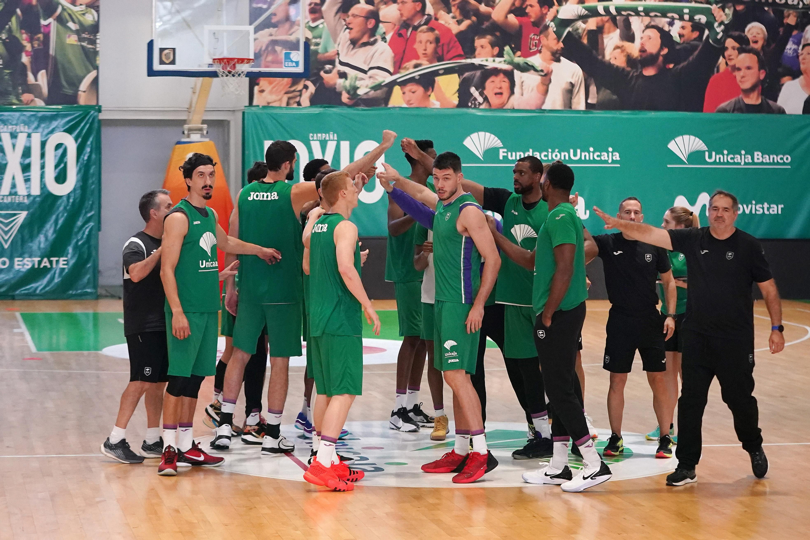 Así prepara el Unicaja el partido contra el Real Madrid
