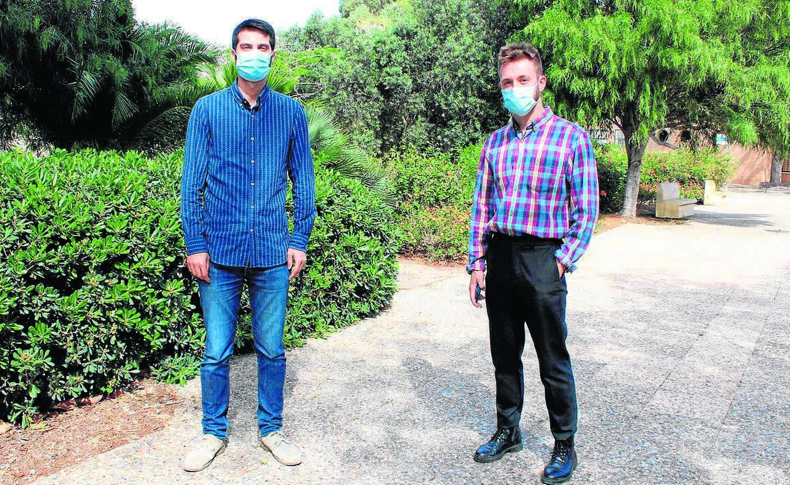 Néstor Pardo y Sergio Fernández, creadores de la tienda onlune Owaon.