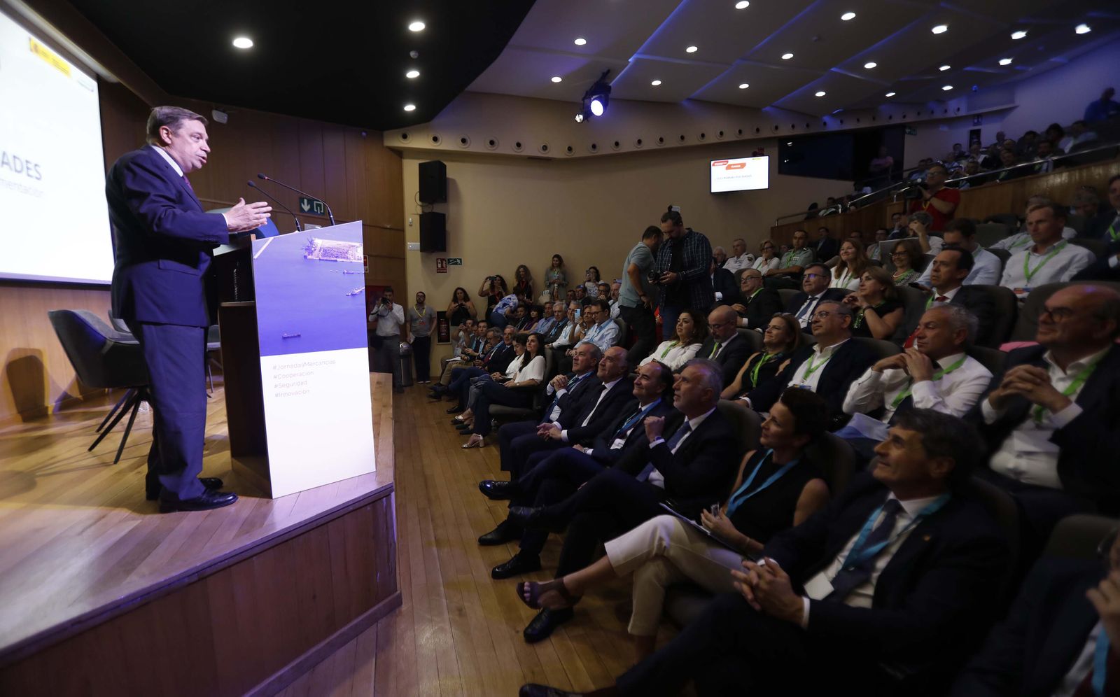 Fotos de la jornada sobre controles aduanerosen el Puerto de Algeciras