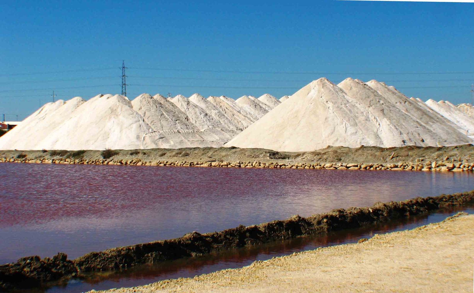 Una imagen de las salinas portuenses.