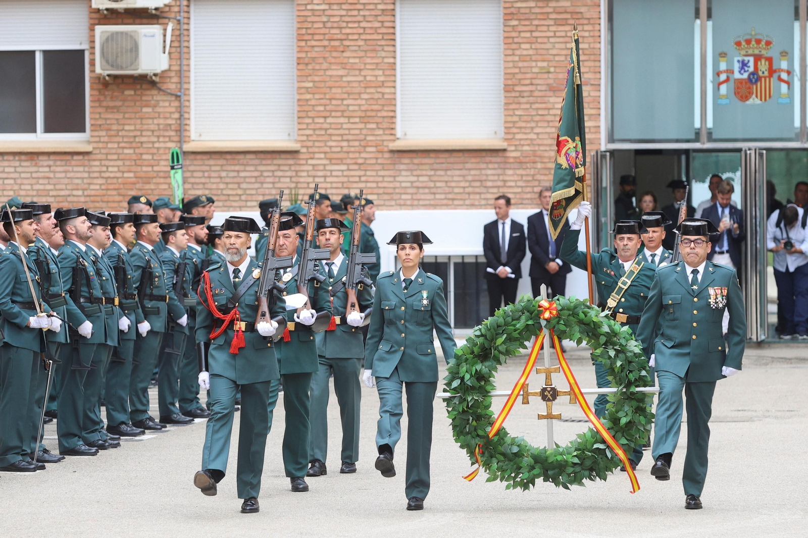 La Guardia Civil de Málaga homenajea a los agentes retirados en su 179 aniversario