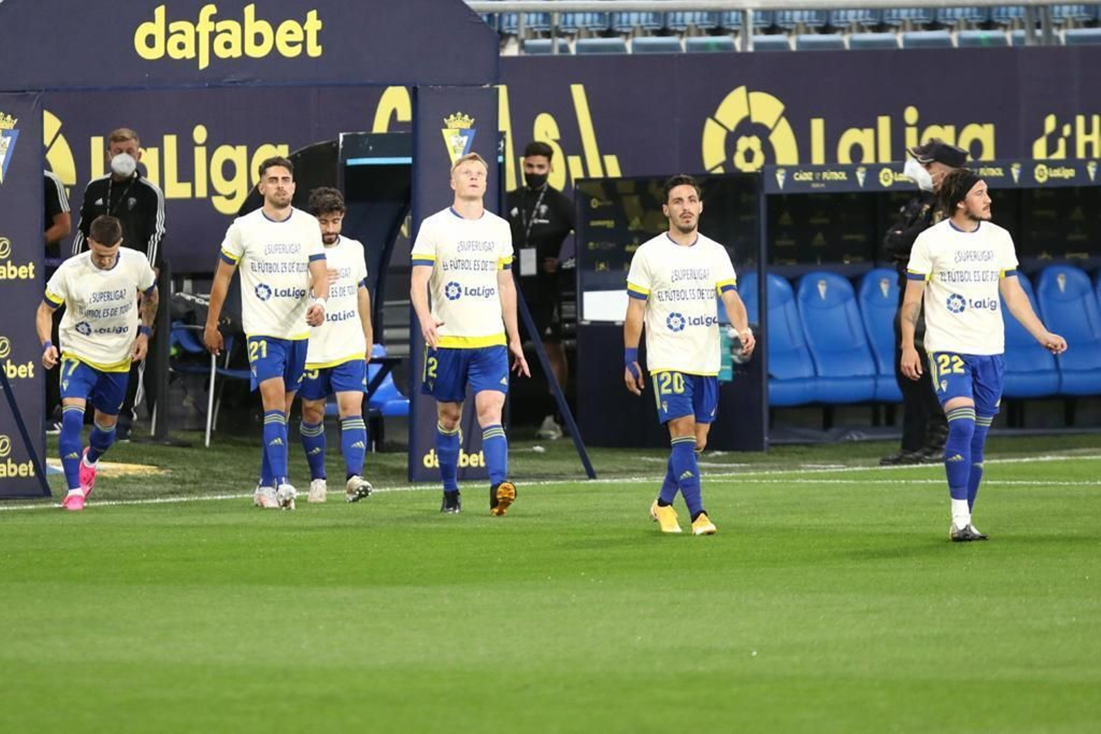 Las imágenes del Cádiz-Real Madrid