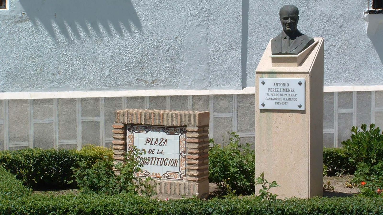 Busto de Antonio Pérez Jiménez 'El Perro de Paterna' / Plaza de Andalucía