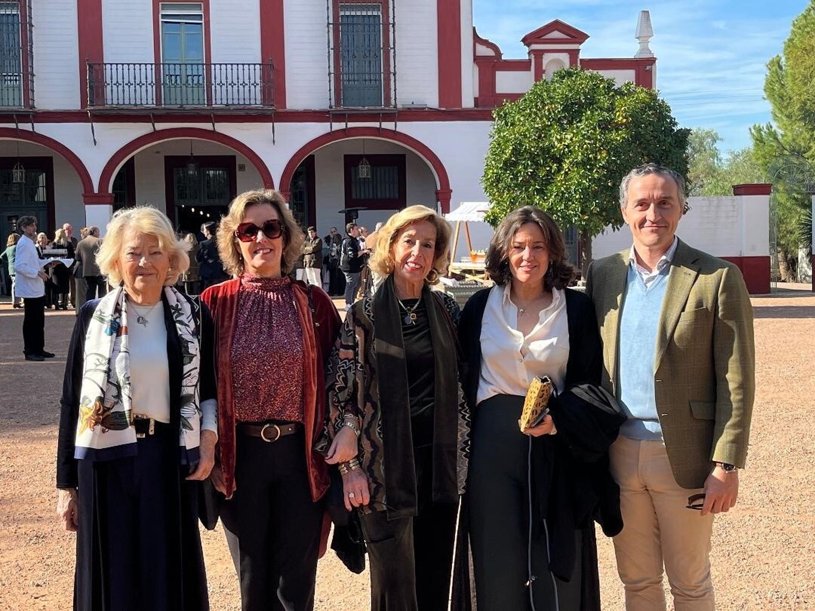 Reunión de la familia  Domecq por Navidad