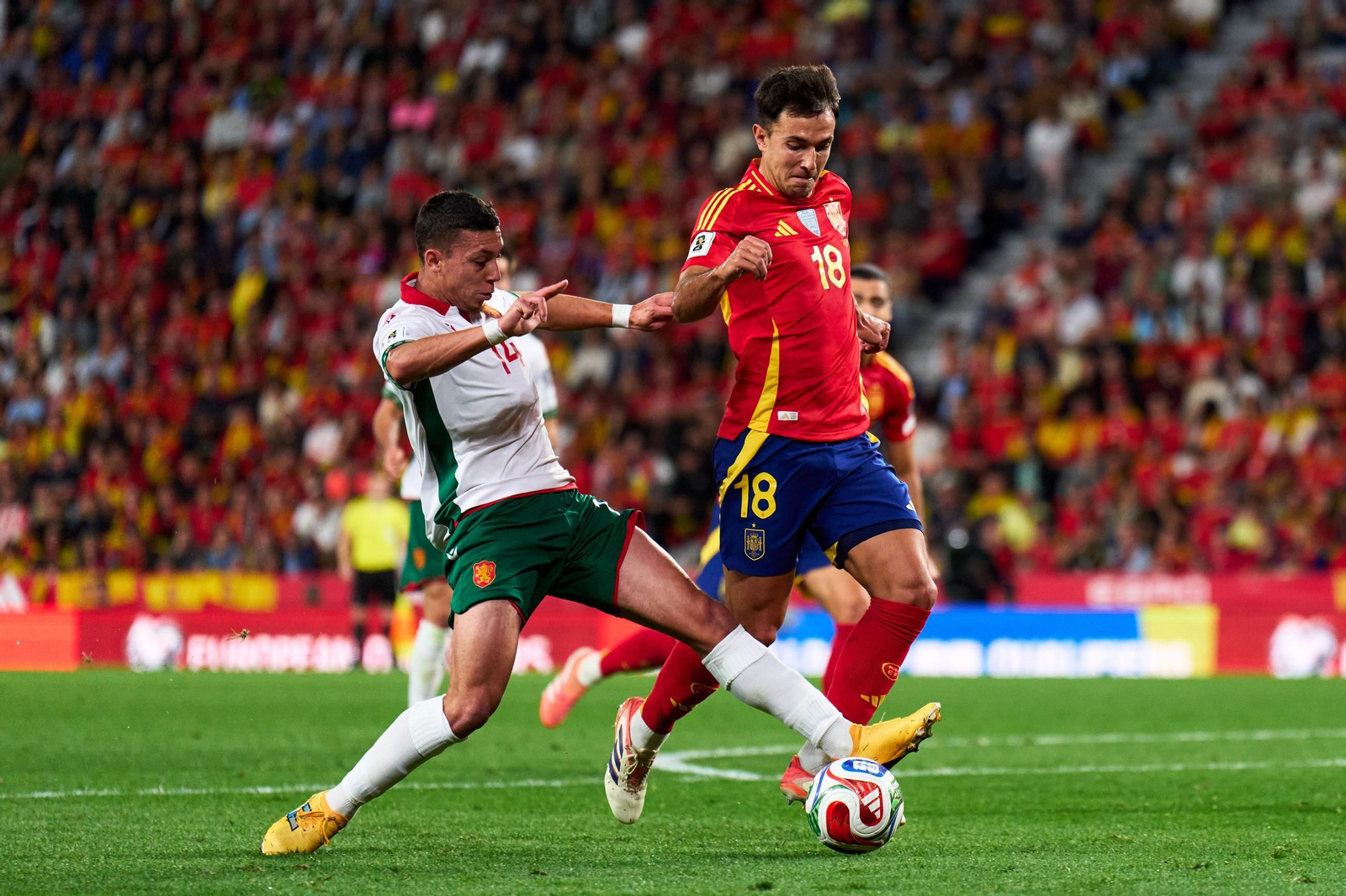 Las mejores fotos del España-Bulgaria