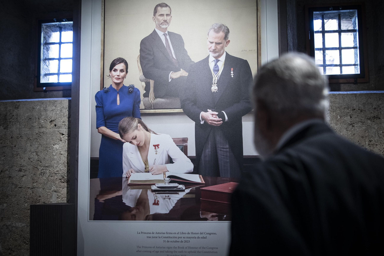 Así es la exposición que repasa el reinado de Felipe VI en Granada