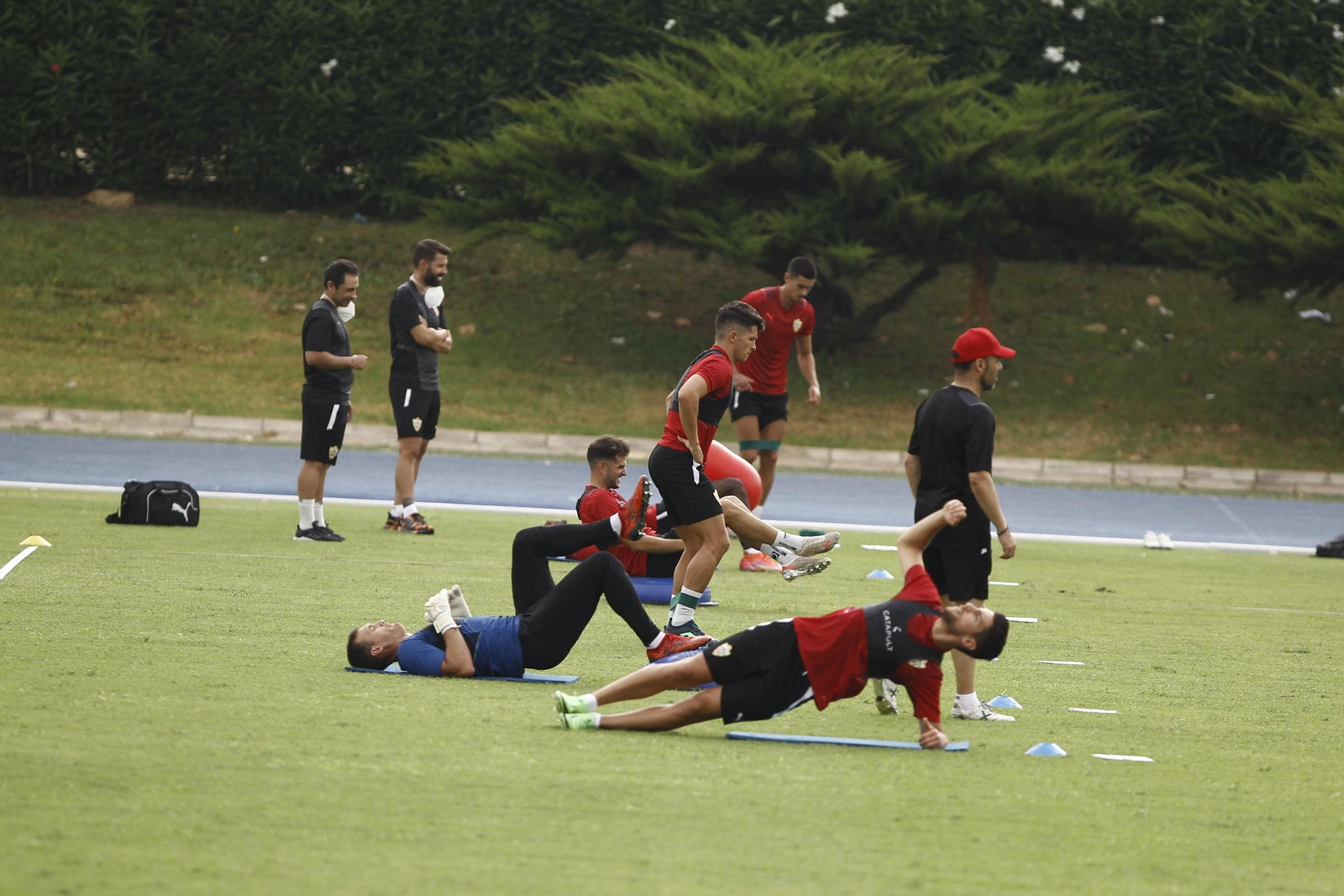 Fotogalería entrenamiento U.D. Almería