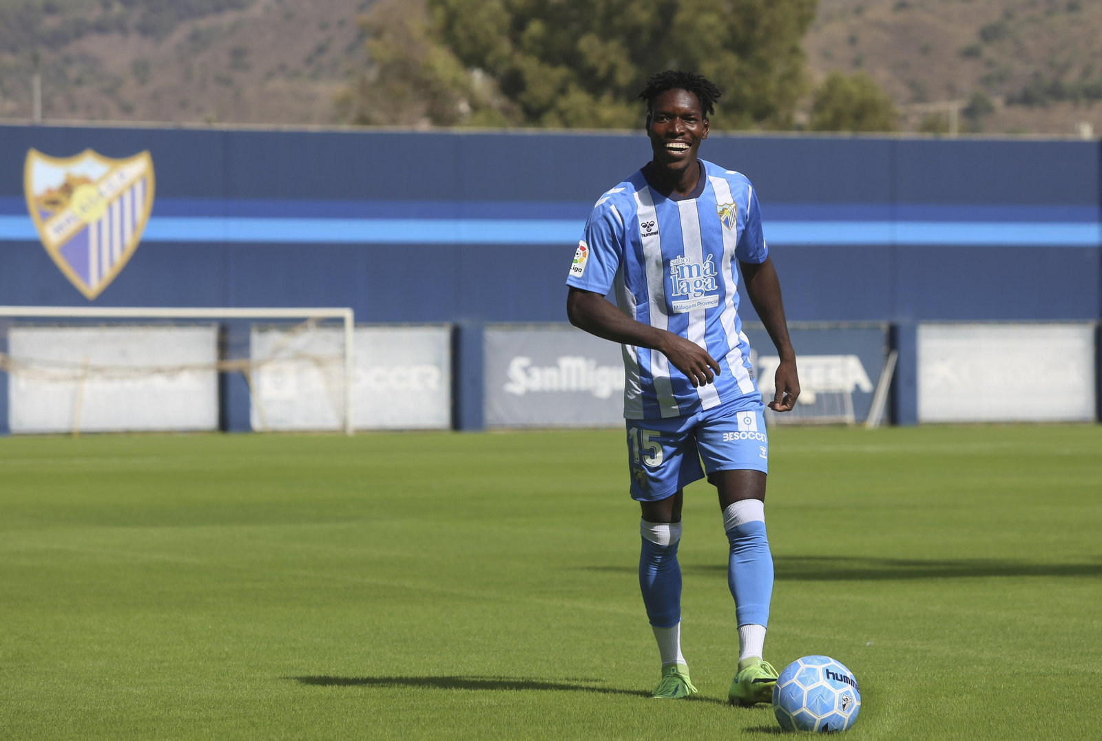 La presentación de Lumor con el Málaga CF, en fotos