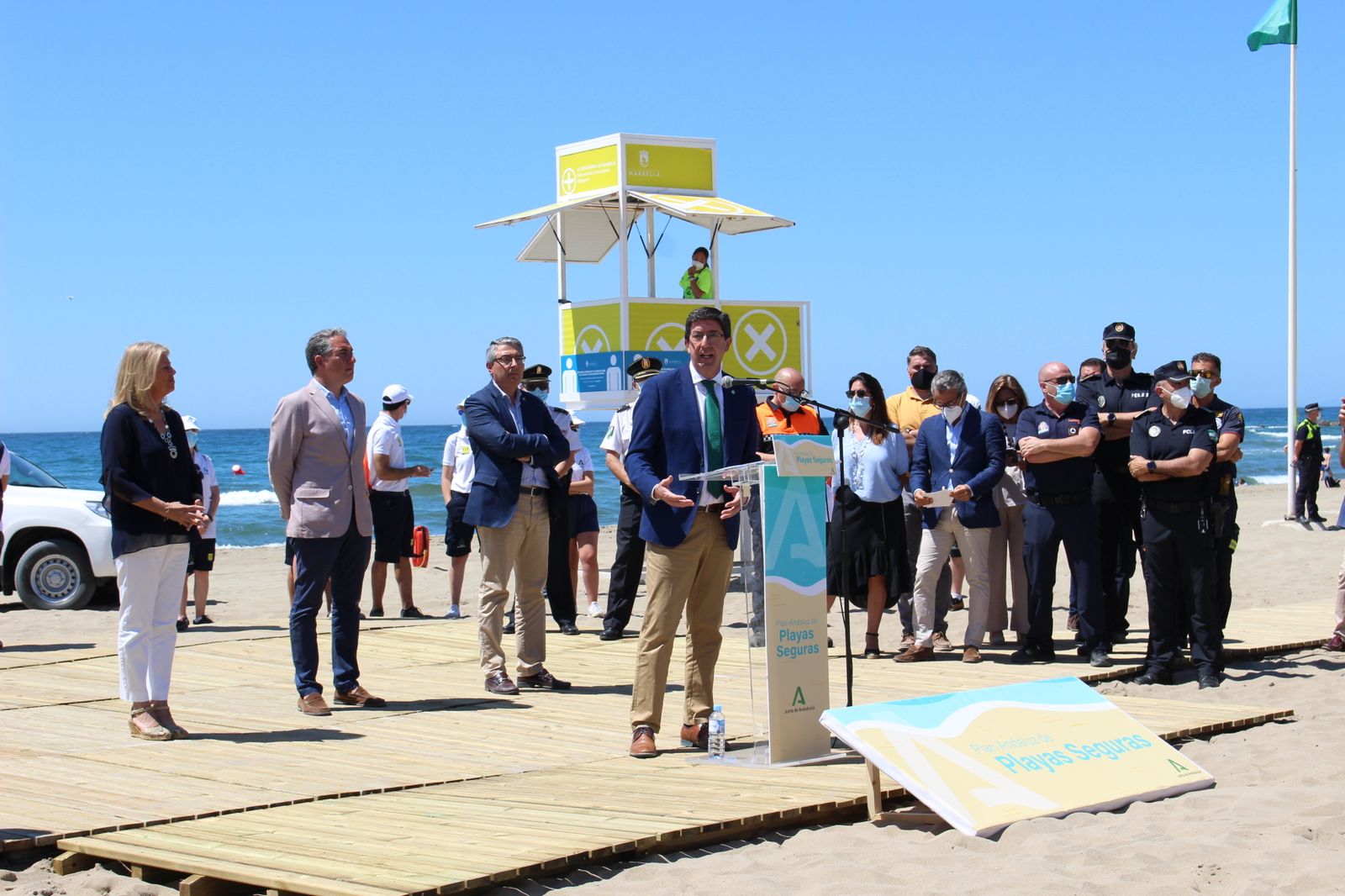 El vicepresidente de la Junta de Andalucía, Juan Marín.