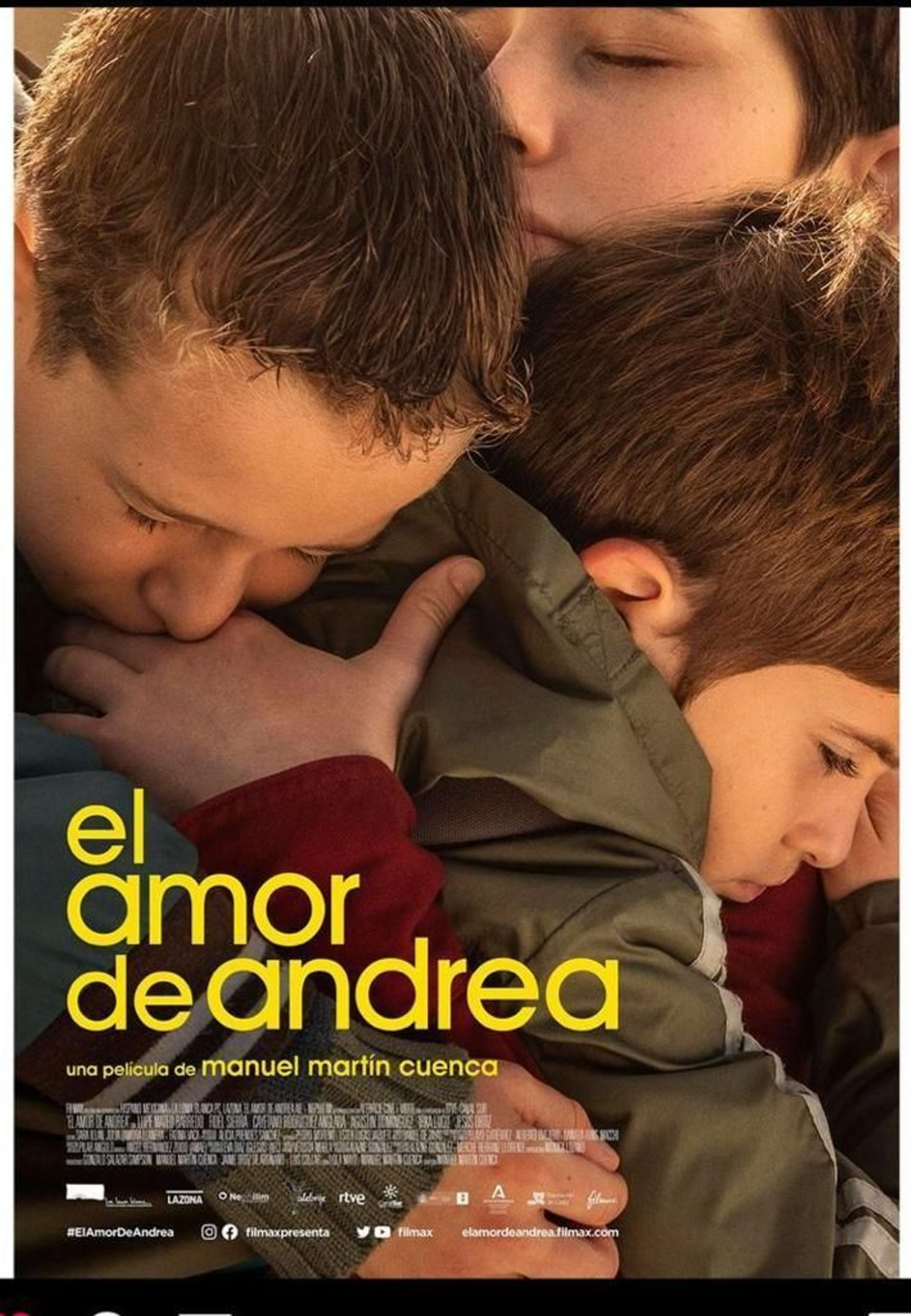 El cartel de la película 'El amor de Andrea'.