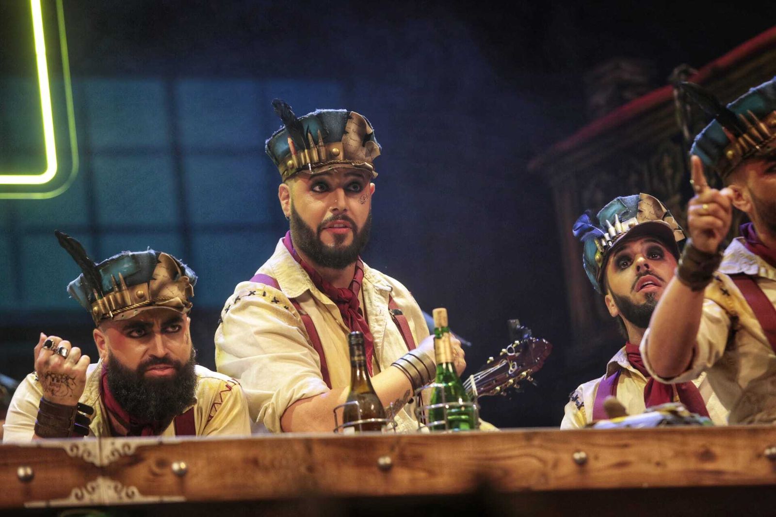 Comparsa "la boquita prestá"