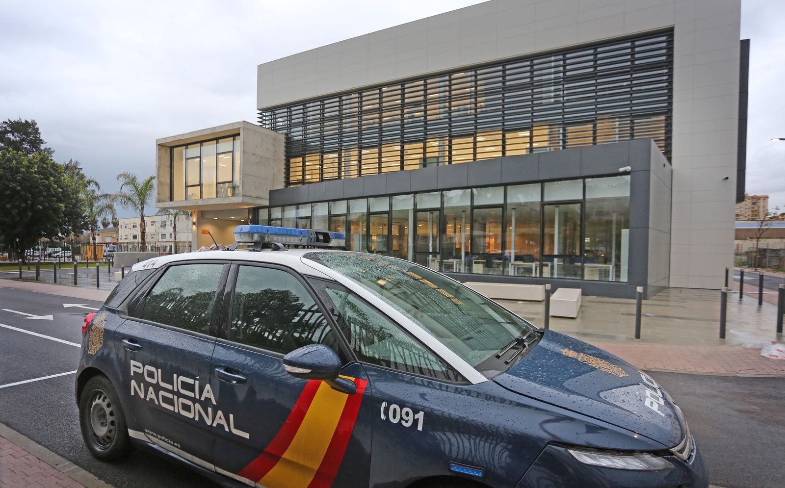 Comisaría de la Policía Nacional en Jerez.