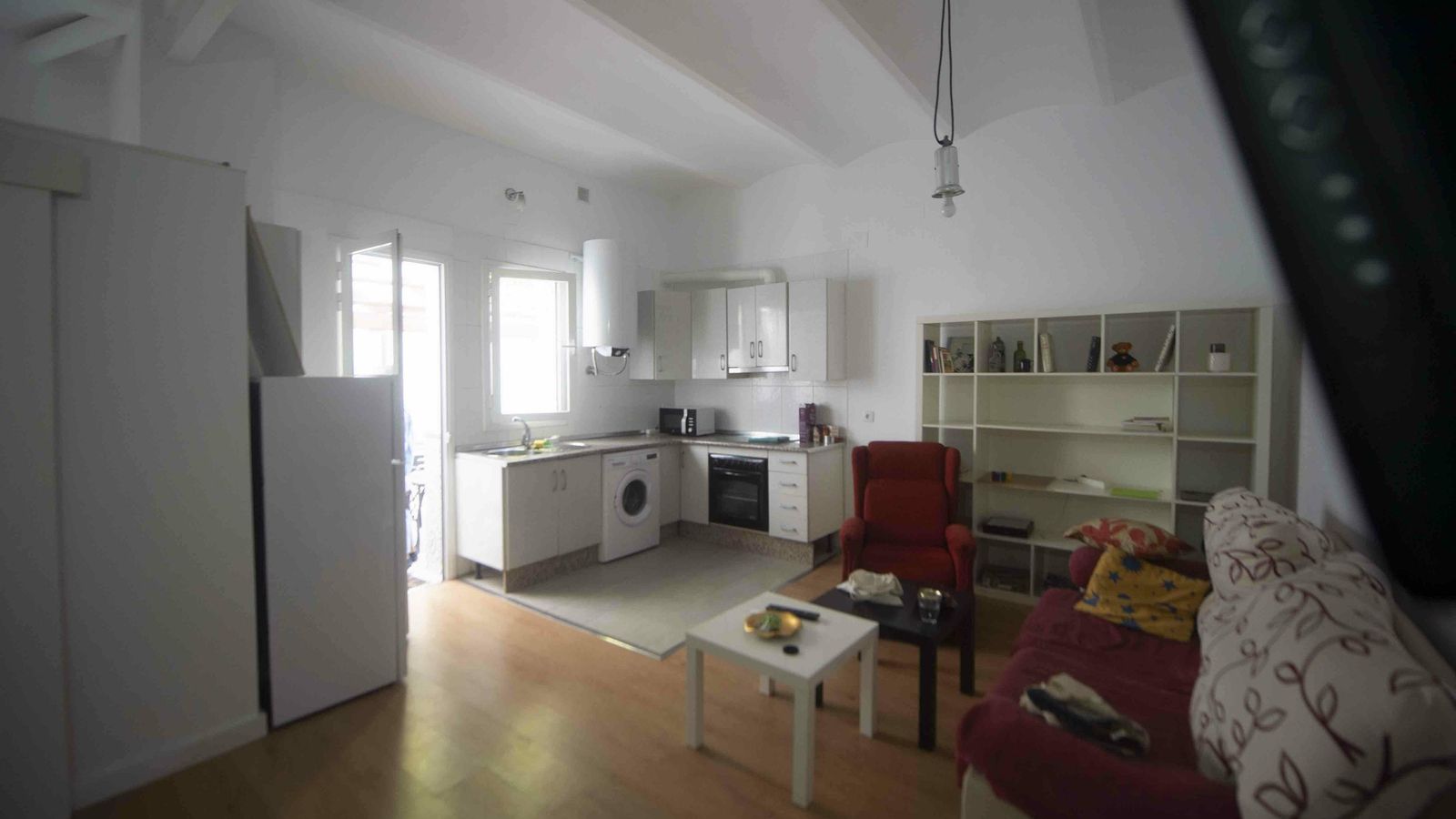Salón de una vivienda compartida en el Centro. Salón de una vivienda compartida en el Centro.