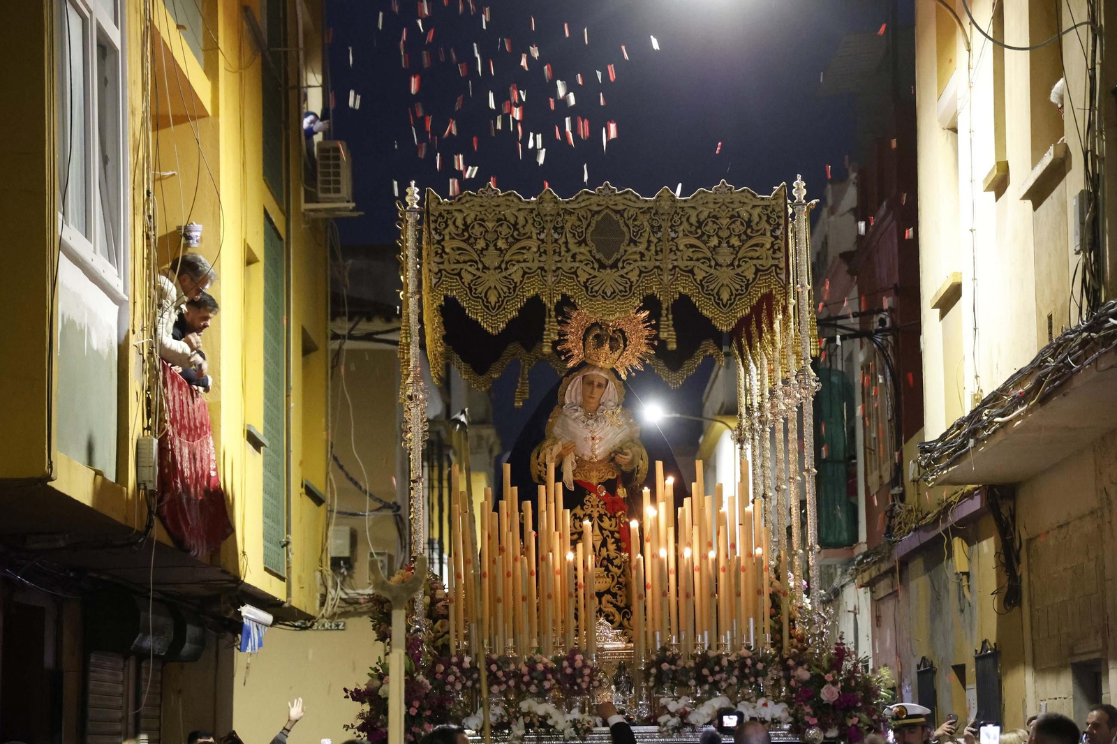Fotos del Miércoles Santo en La Línea Oración en el Huerto, Abandono y Medinaceli