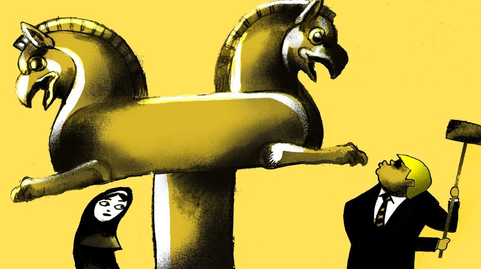 Trump en Persépolis