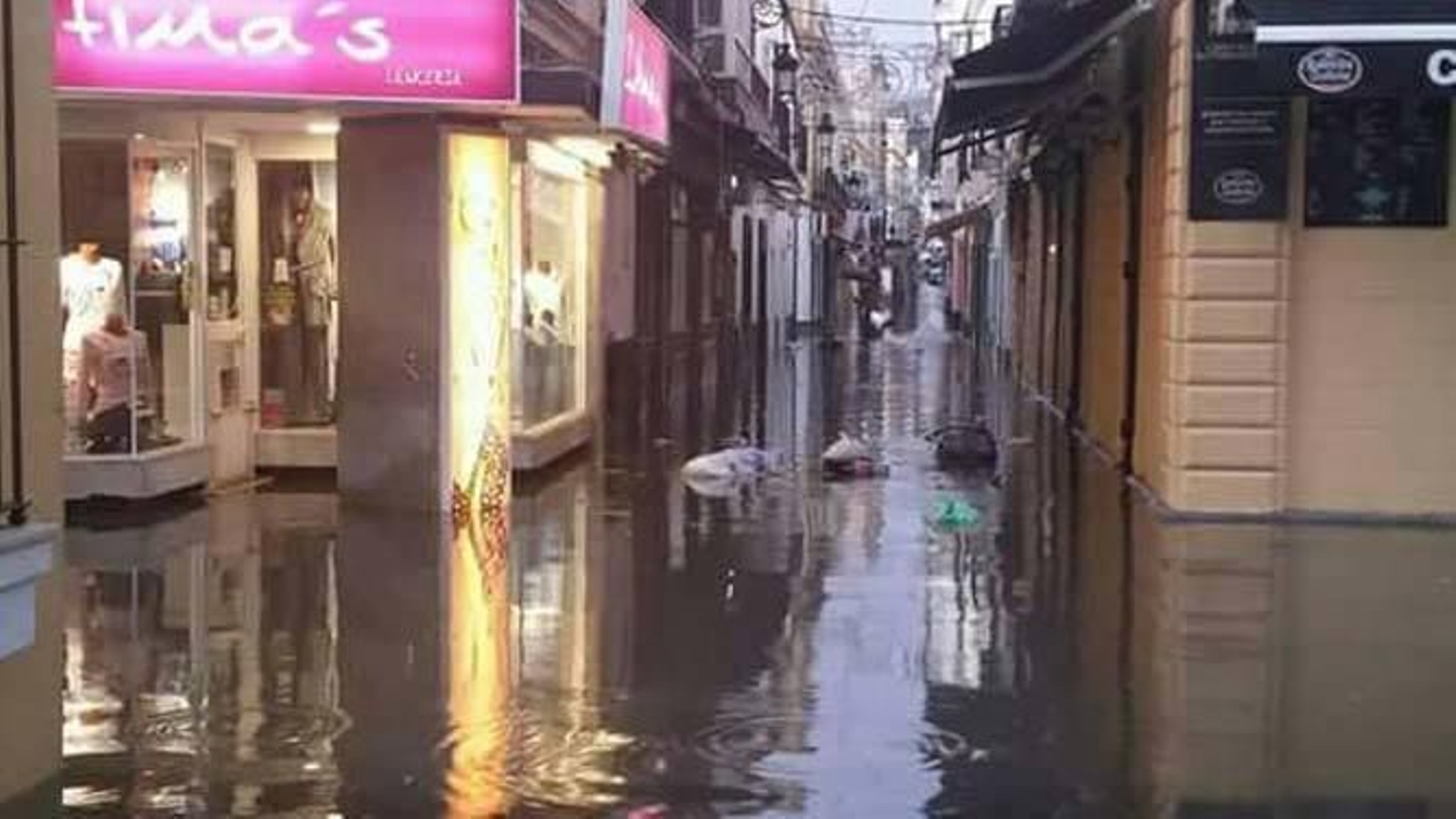 Imágenes de las inundaciones