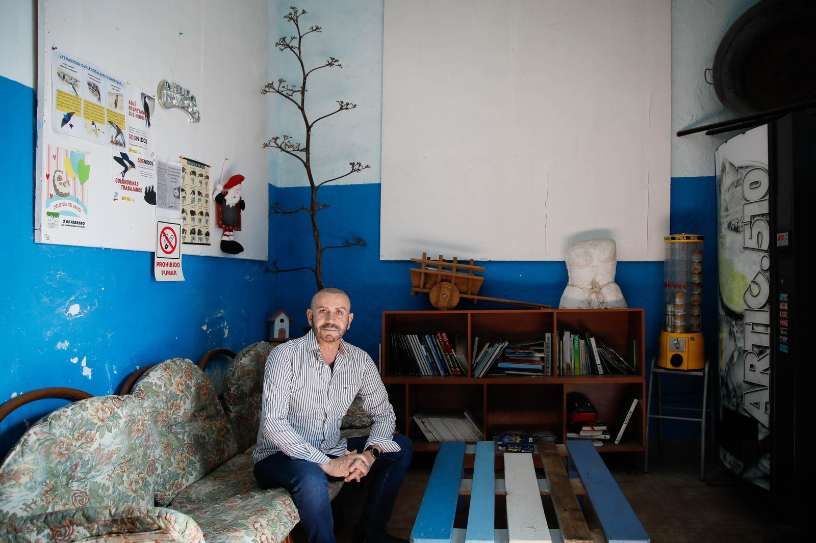 Imágenes del huerto urbano de La Cañada