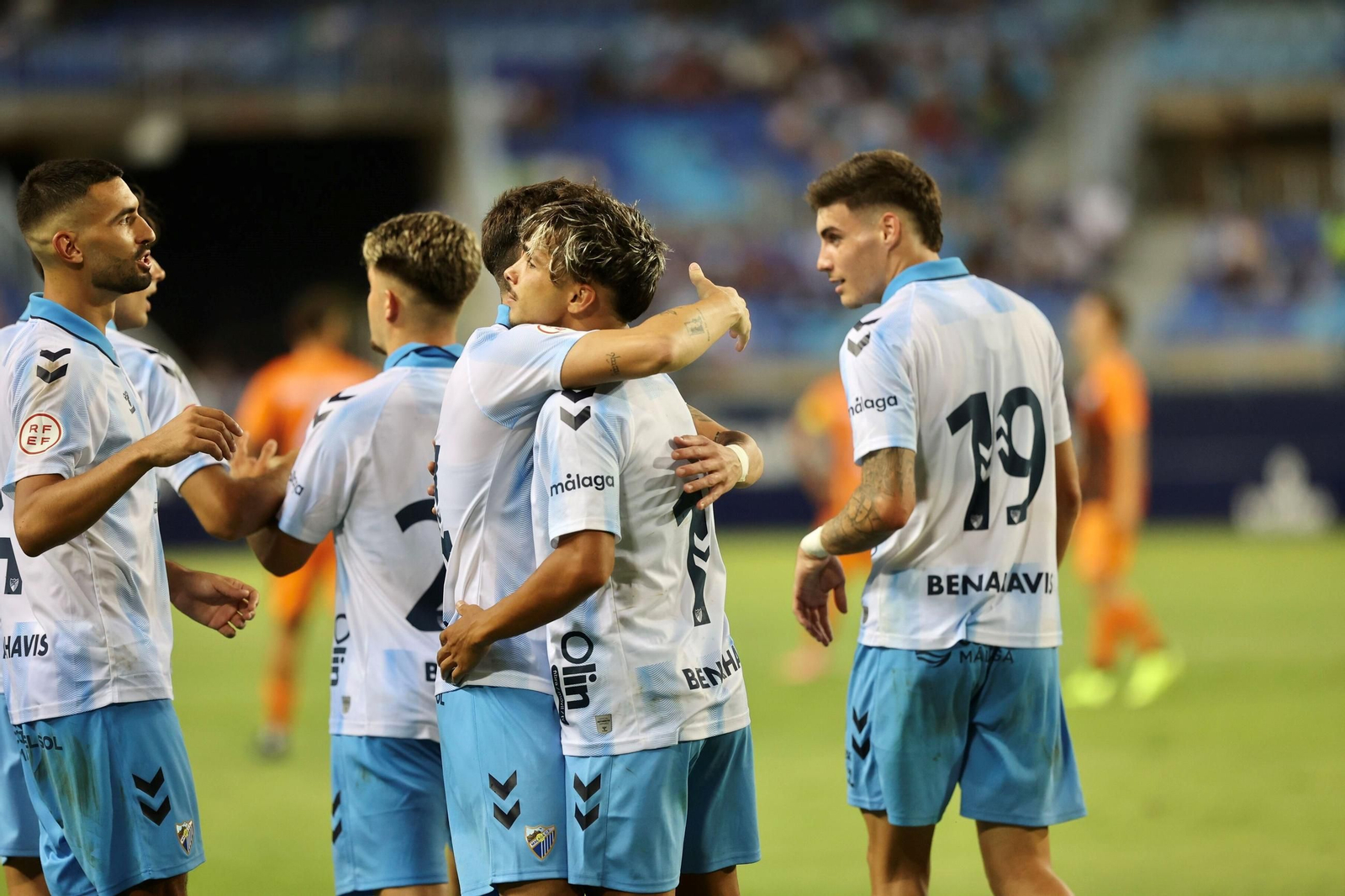 Roberto, su paso por el Málaga CF en fotos