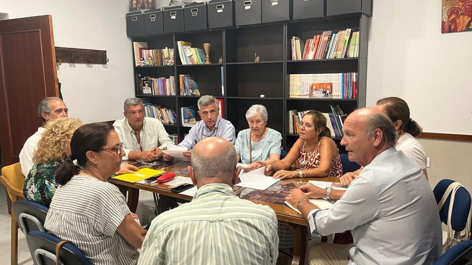 Reunión del grupo de voluntarios de atención penitenciaria del Gran Poder.