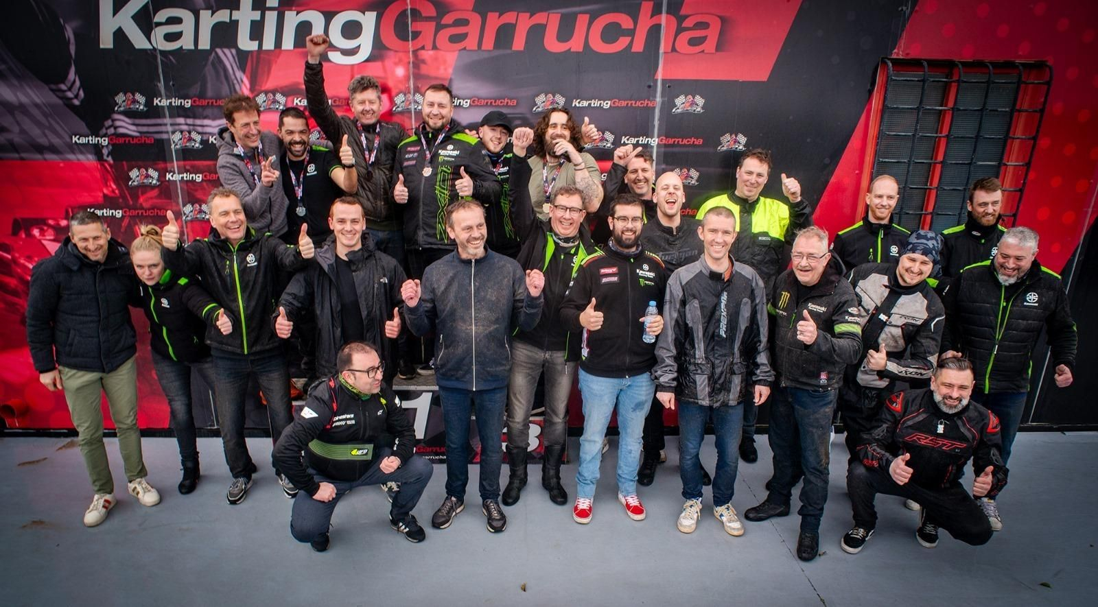 Las imágenes de las motos Kawasaki en Mojácar