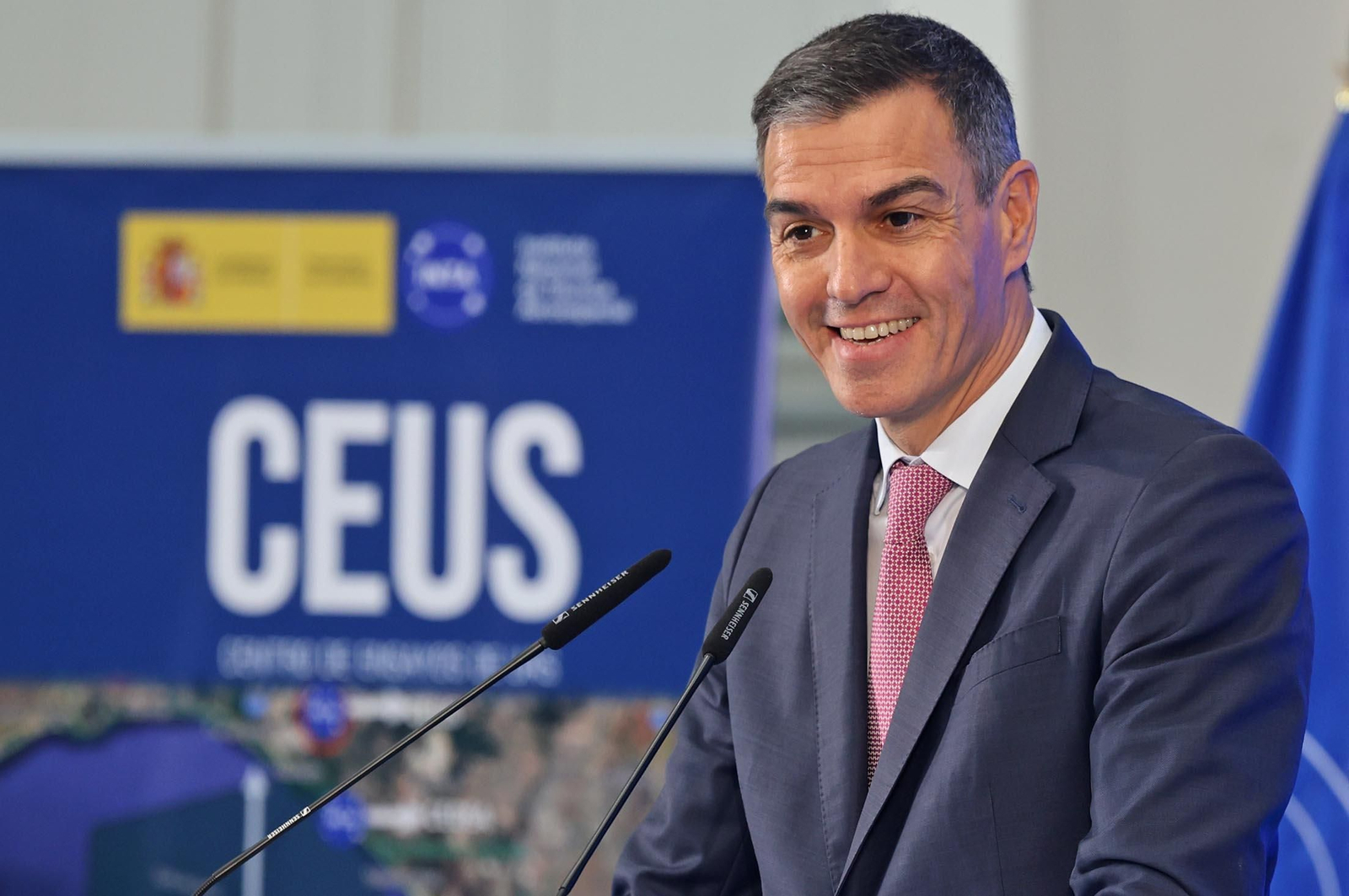 Imágenes de la inauguración del CEUS por Pedro Sánchez en Moguer