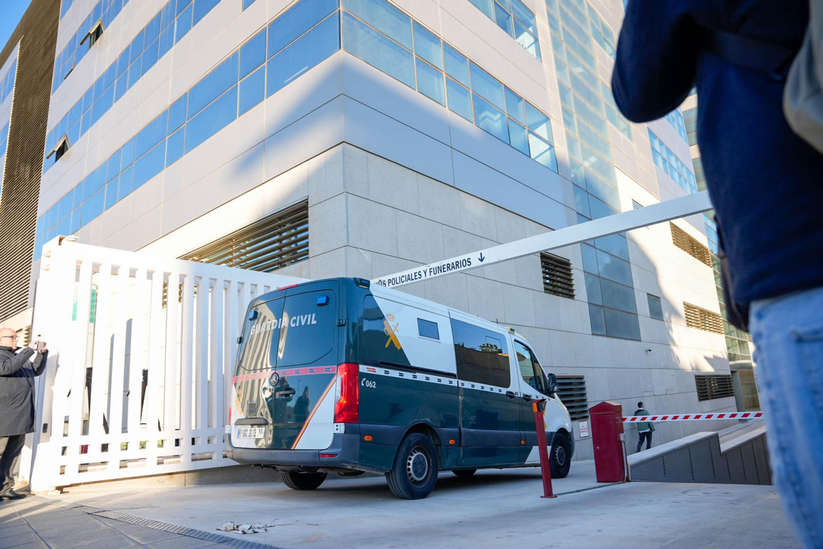 Acusados y abogados en la Ciudad de la Justicia: así ha sido la declaración ante el juez en Almería