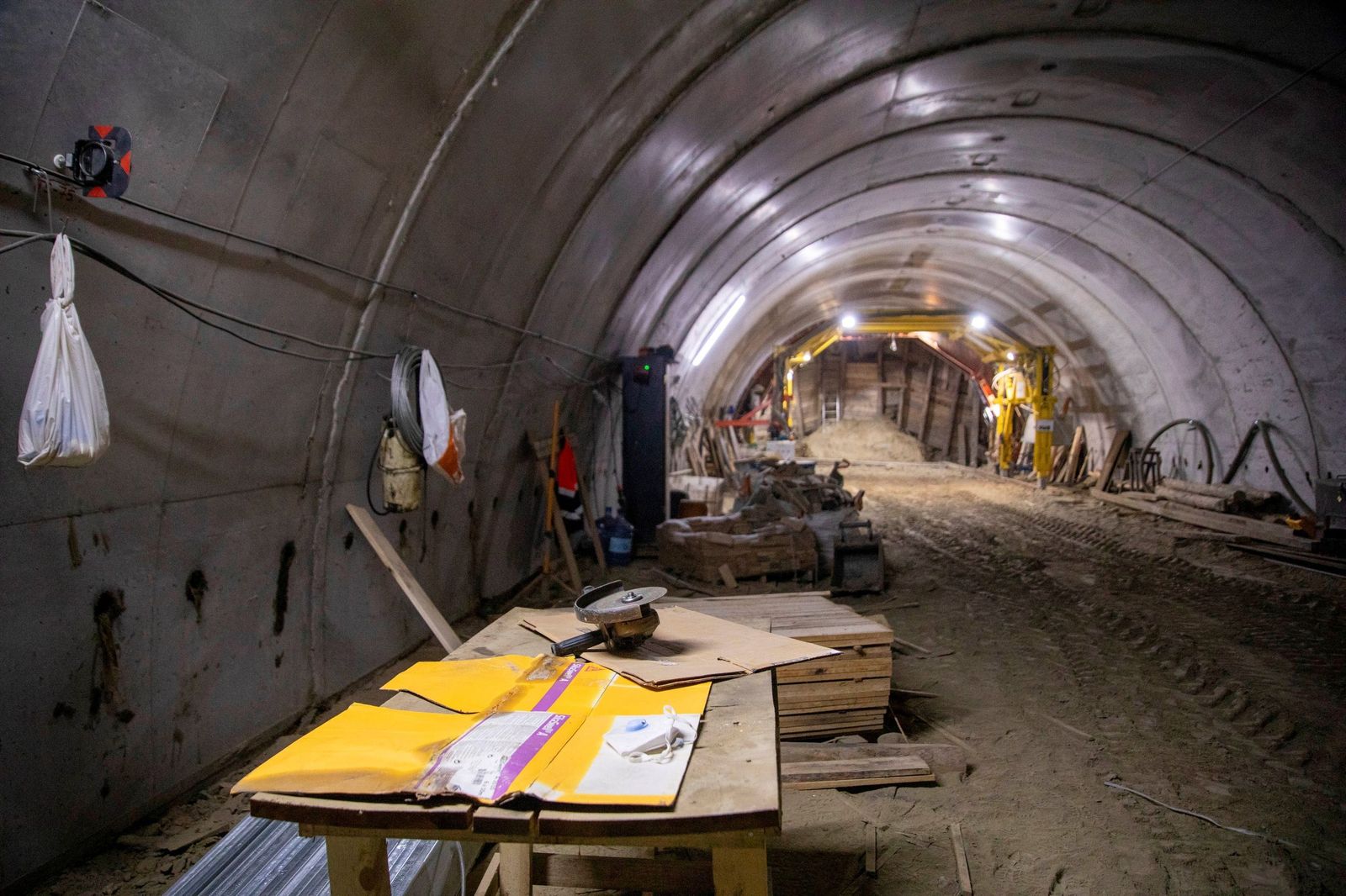 Obras del AVE en la provincia de Almería.