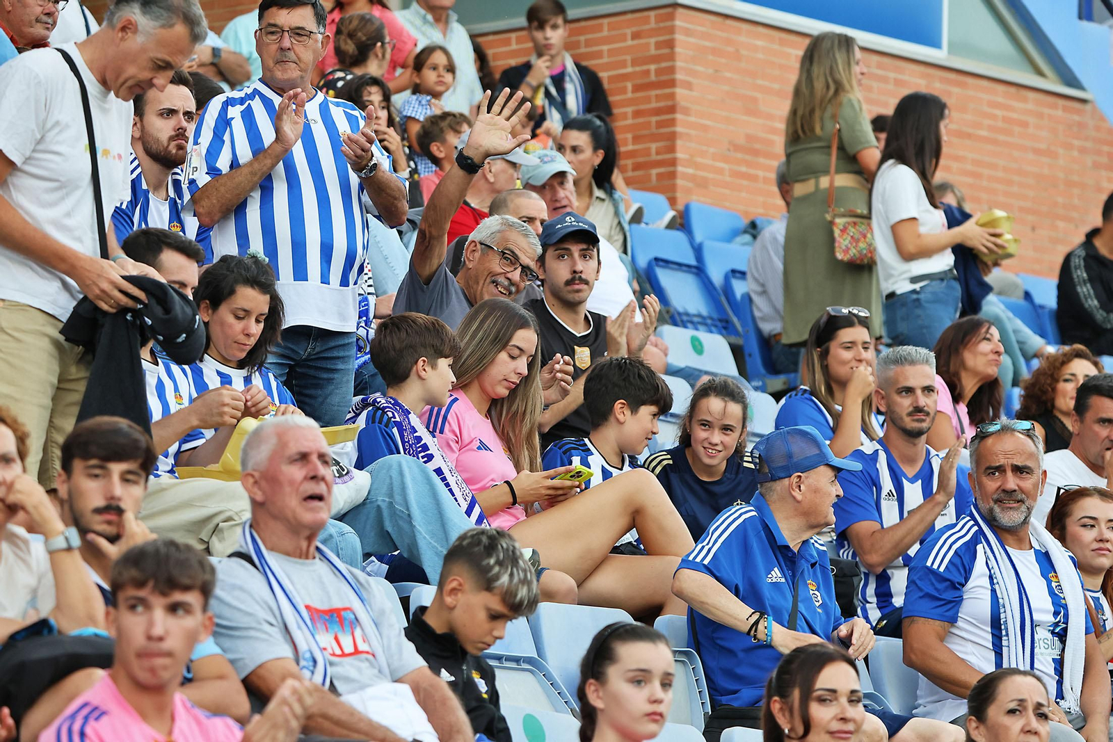 Las imágenes del Recreativo de Huelva - Sevilla Atlético