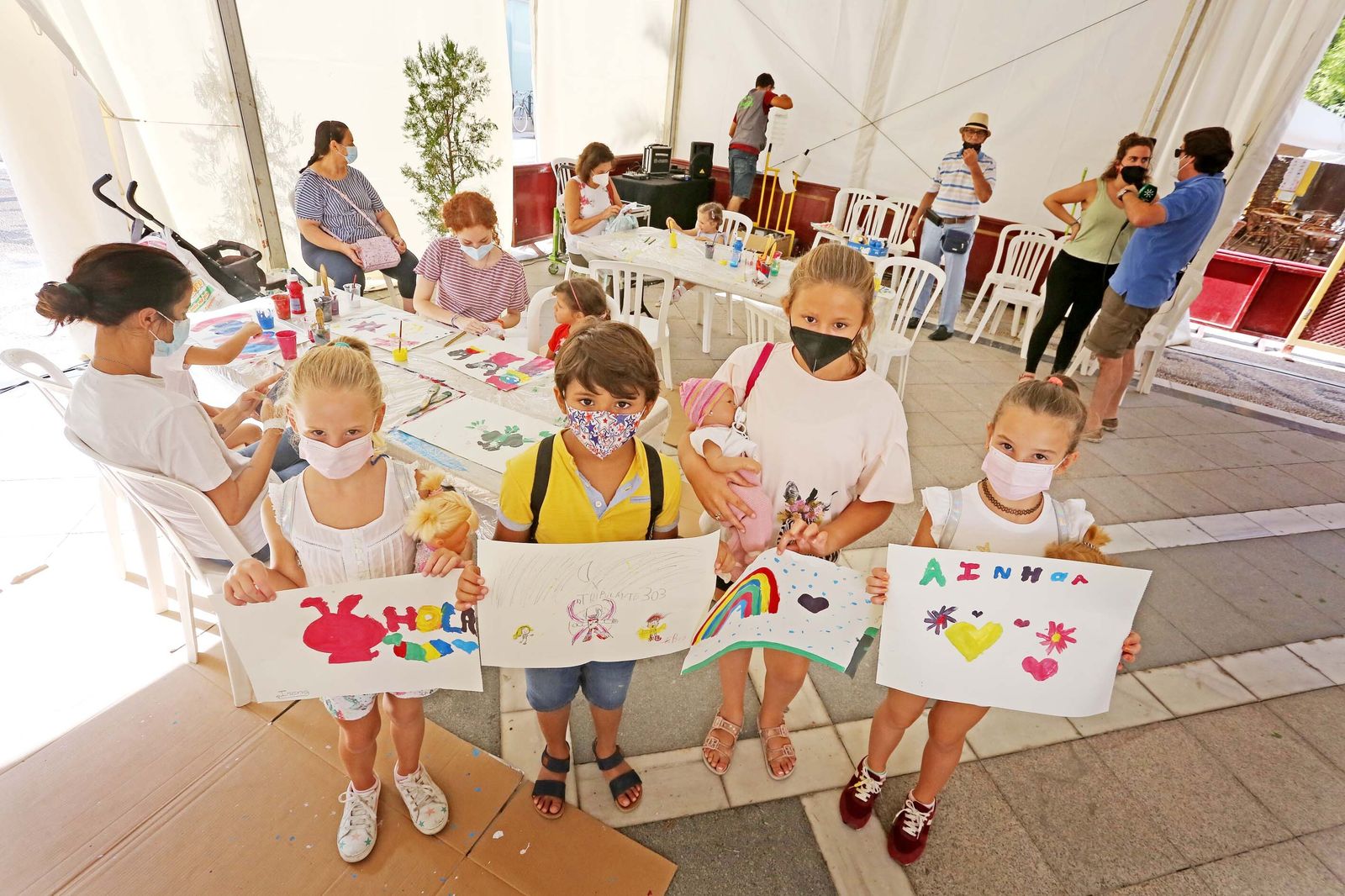 Fiestas de la Vendimia en la Plaza del Arenal