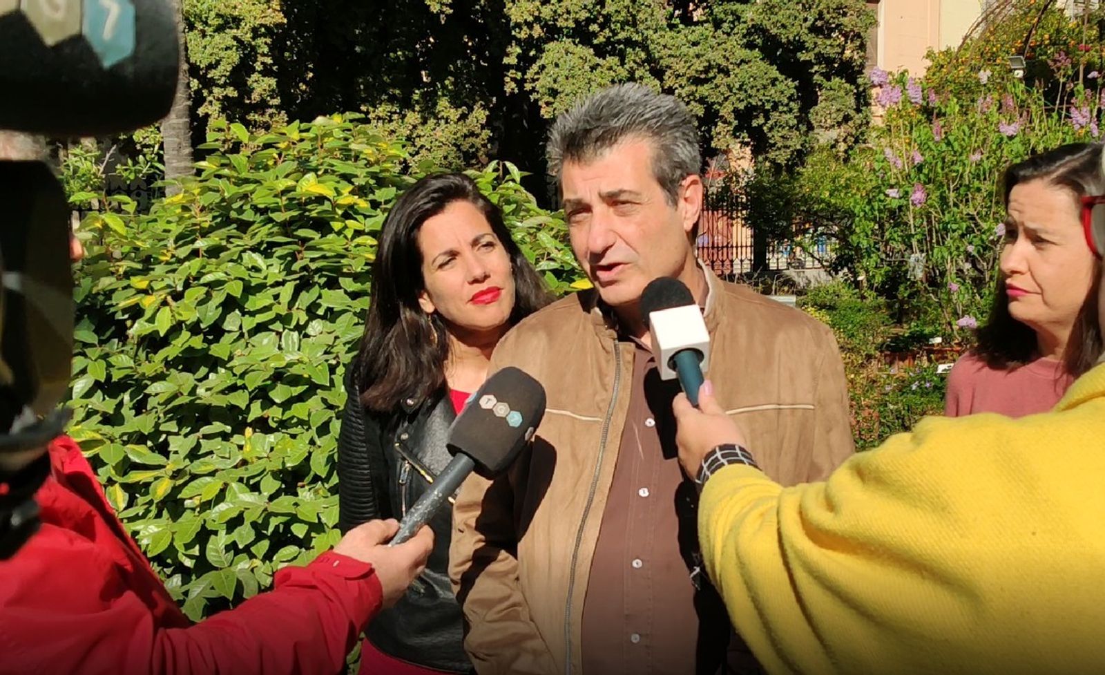 Antonio Cambril, en la presentación del proyecto