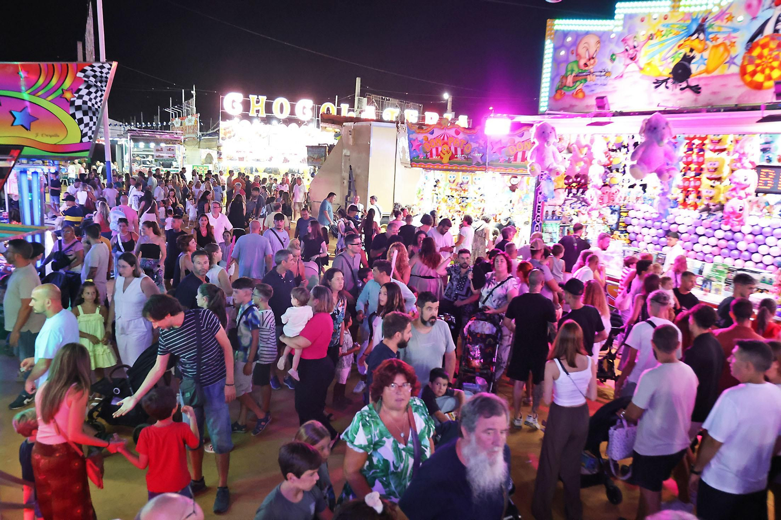 Colombinas 2025: Imágenes del ambiente en las Fiestas Colombinas con el Día del Niño
