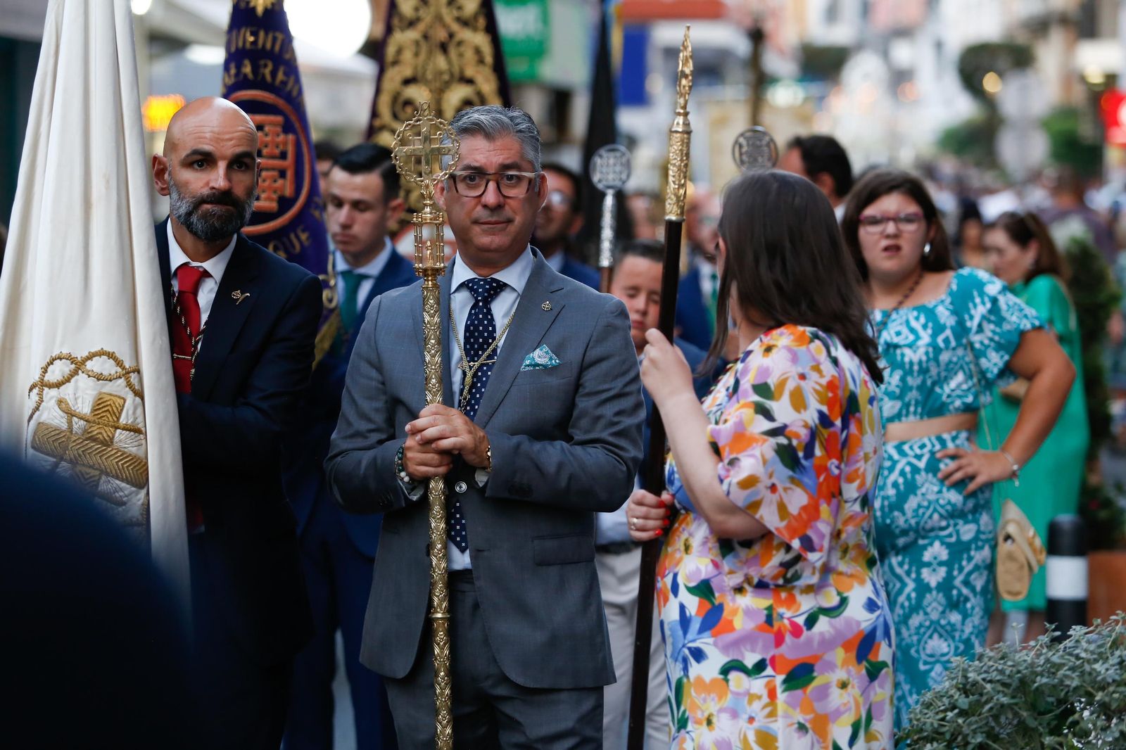 Procesión de la Virgen de la Palma, en imágenes