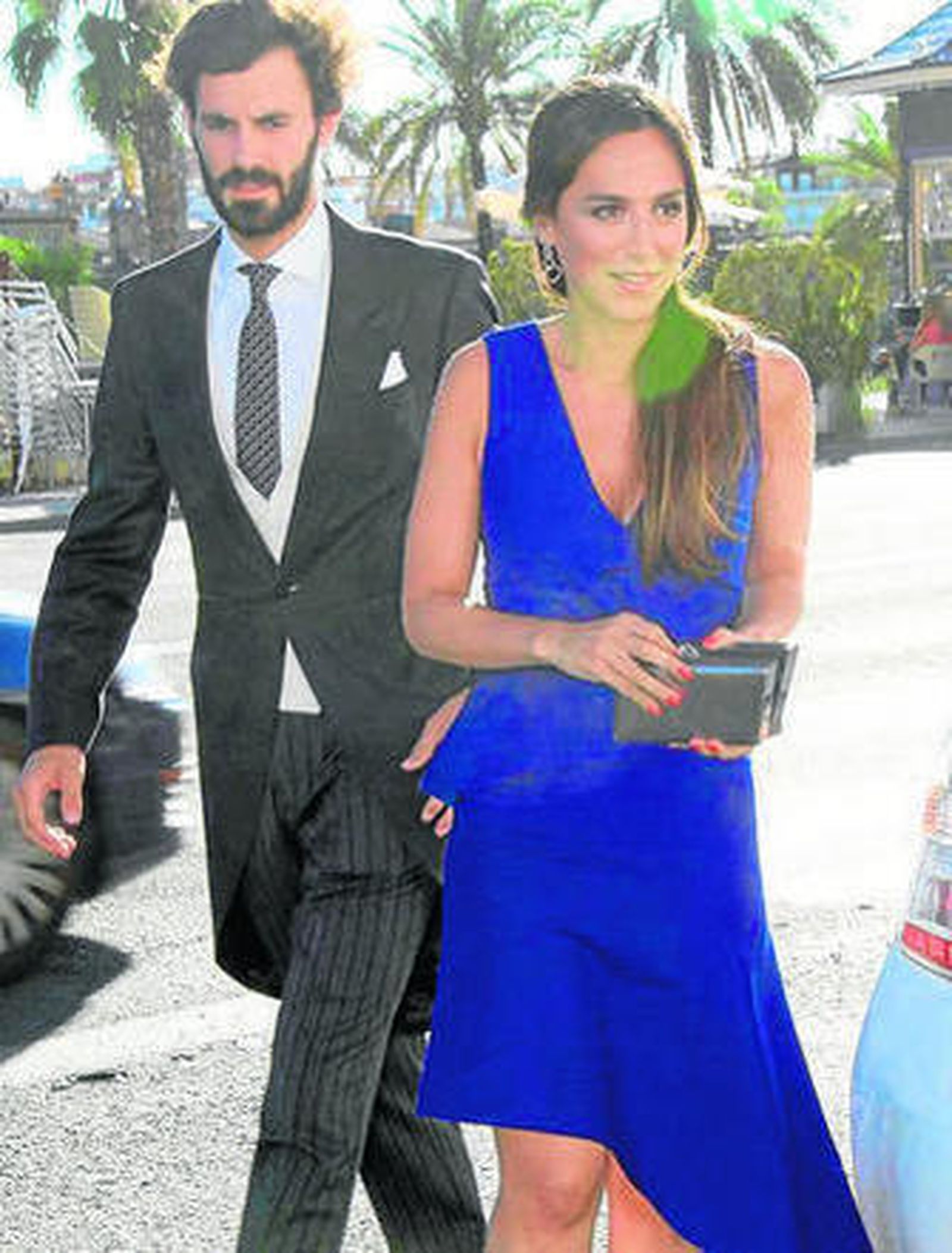 En junio asistieron juntos a la boda del hermano de él.