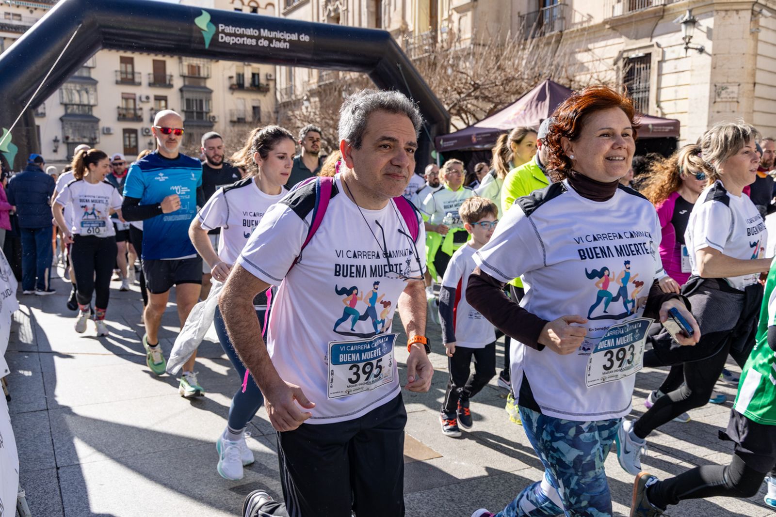 En imágenes: deporte y solidaridad se dan la mano en la VI Carrera-Caminata de la Hermandad de la Buena Muerte (1)