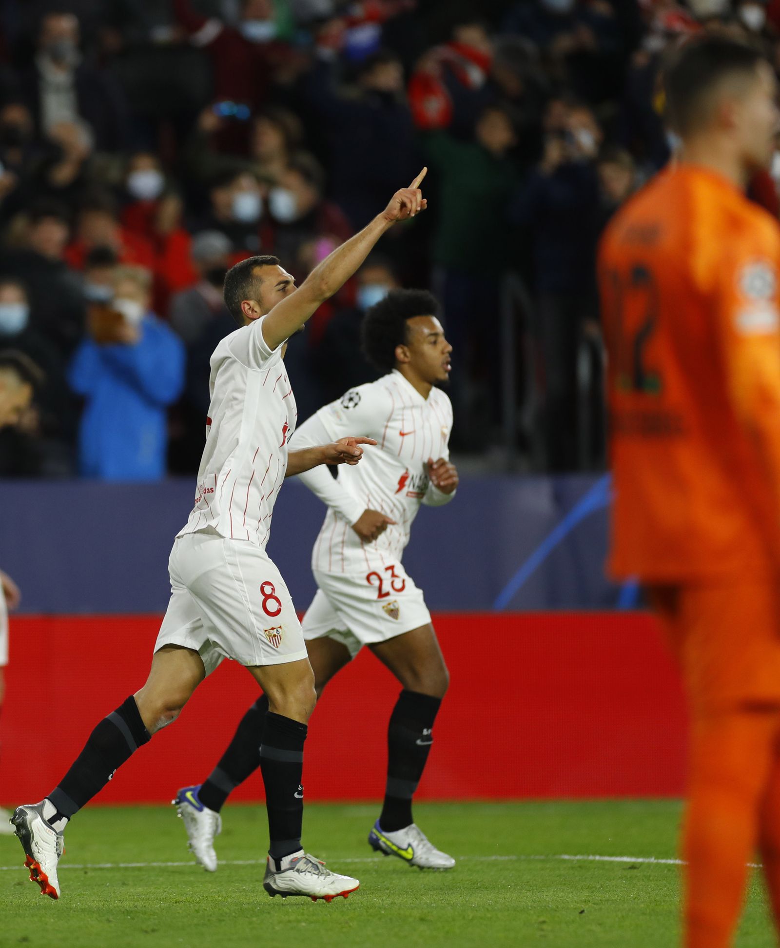 Las imágenes del Sevilla-Wolfsburgo