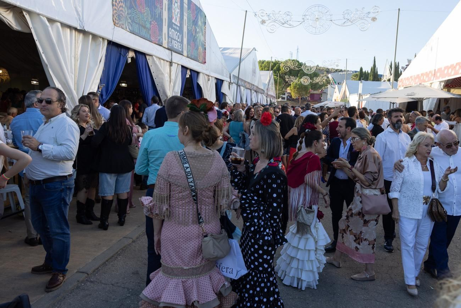 Así disfrutan los jiennenses del día grande de la feria de San Lucas