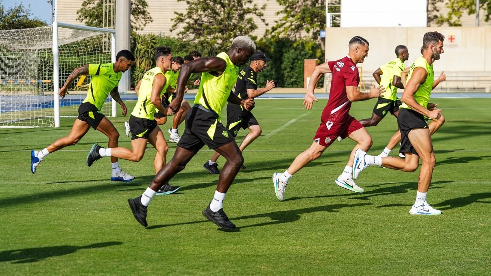 Los titulares del partido contra el Águilas han completado una sesión de recuperación.