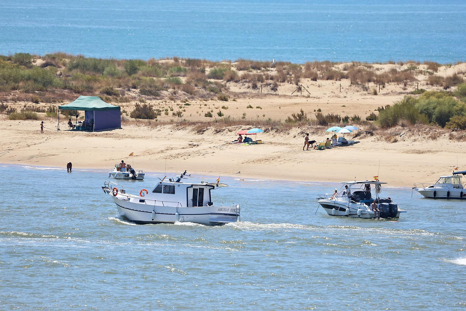 Las espectaculares vistas de la Flecha del Rompido desde el mirador de Nuevo Portil