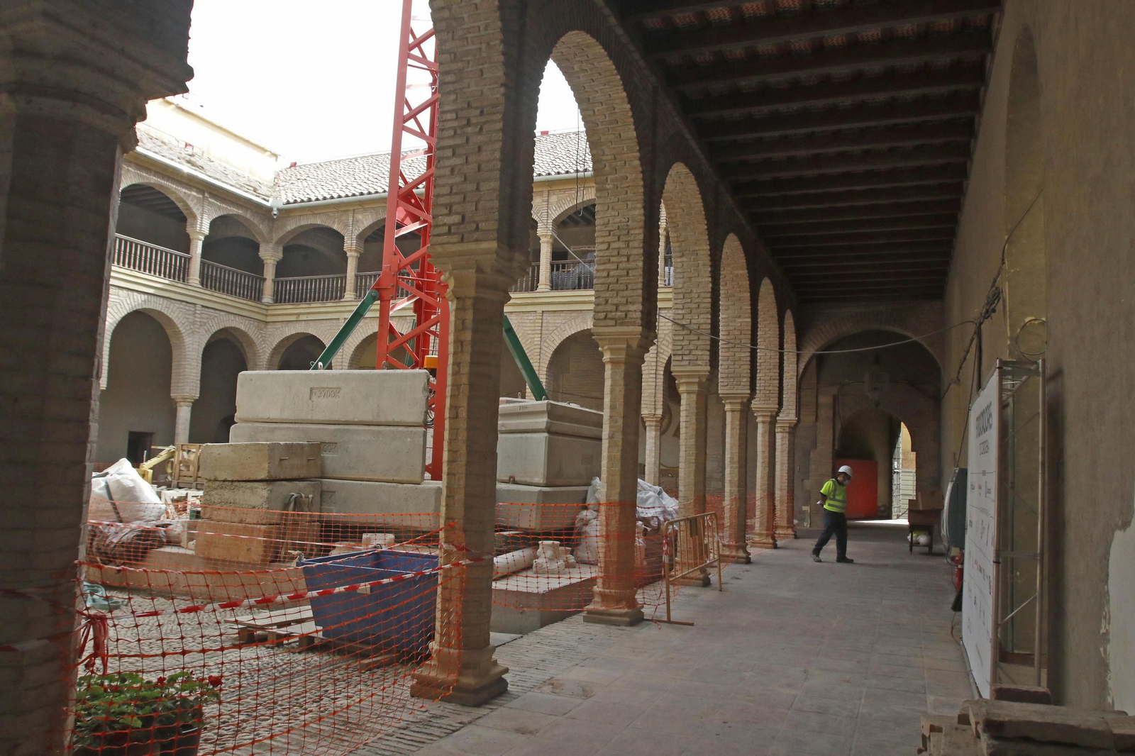 La segunda fase de las obras del Palacio de Congresos, en fotografías