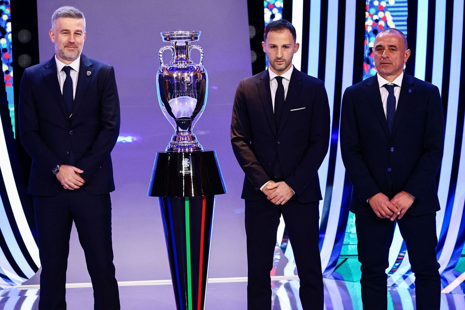 Las fotos del sorteo de la Eurocopa 2024