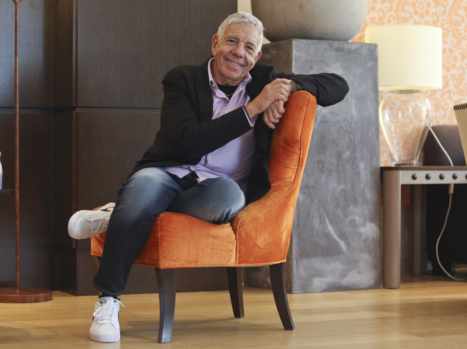 Eduard Estivill, antes de su charla en Málaga.