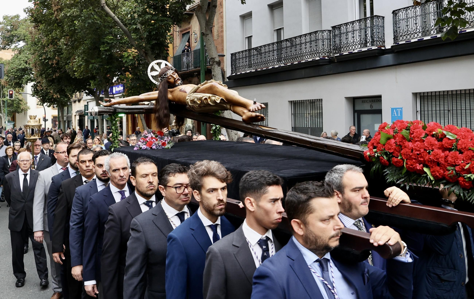 Traslado del Cristo de San Agustían a la Catedral