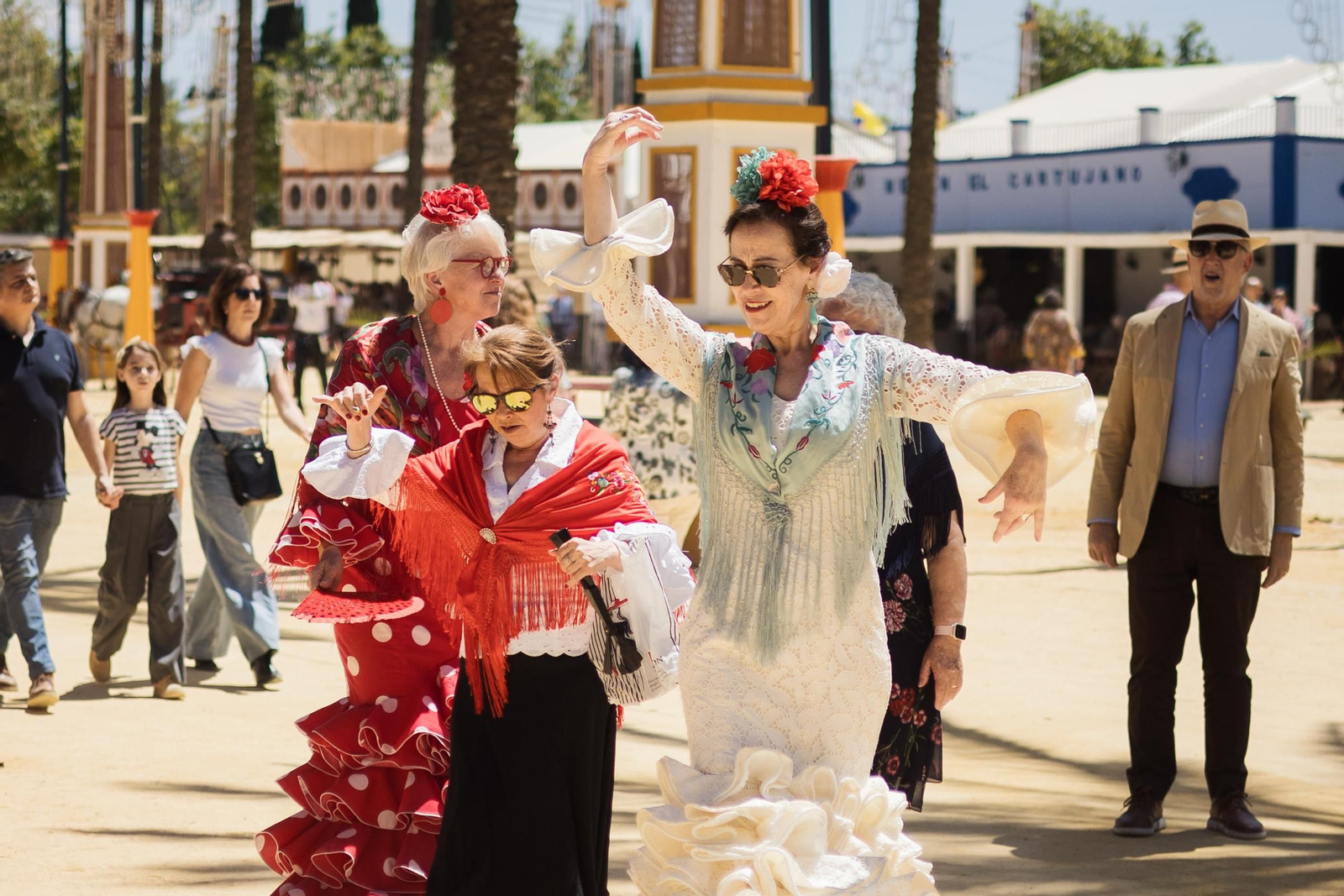 Búscate en las fotos del martes en la Feria de Jerez 2024