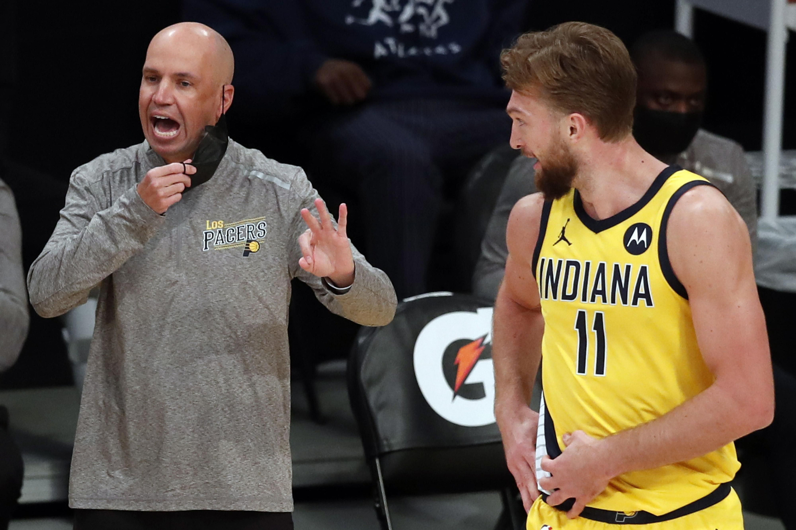 Las fotos de Domas Sabonis en el Los Angeles Lakers-Indiana Pacers Las fotos de Domas Sabonis en el Los Angeles Lakers-Indiana Pacers